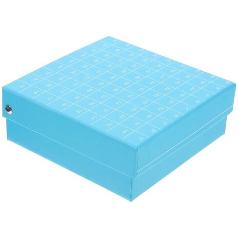 Cardboard Freezer Box 10Pcs Food Tube Box Storage Paper Freezer Holder for Laboratory Centrifuge for Centrifuge Freezer Laboratory in Saudi Arabia