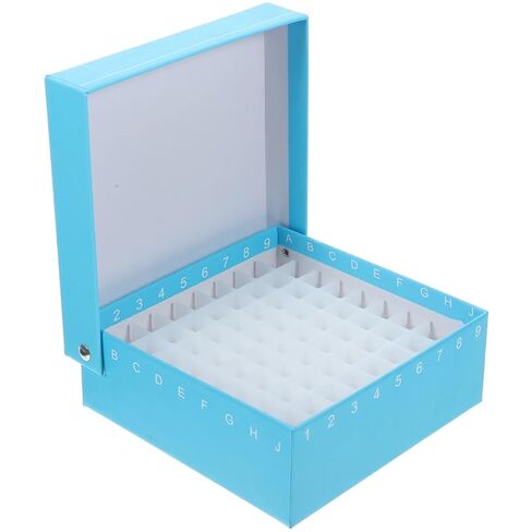 Cardboard Freezer Box 8Pcs Tube Box Centrifuge Holder Cryogenic Storage for Microcentrifuge Container for Centrifuge Freezer Laboratory in Saudi Arabia