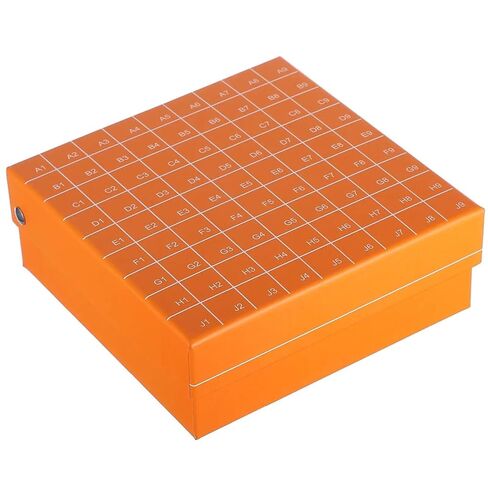 Cardboard Freezer Box 10Pcs Test Tube Freezing Storage Box Boxes Lab Sample Containers Tubes Vial Holder for Centrifuge Freezer Laboratory in Saudi Arabia