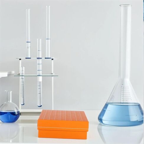 Cardboard Freezer Box 10Pcs Test Tube Freezing Storage Box Boxes Lab Sample Containers Tubes Vial Holder for Centrifuge Freezer Laboratory in Saudi Arabia