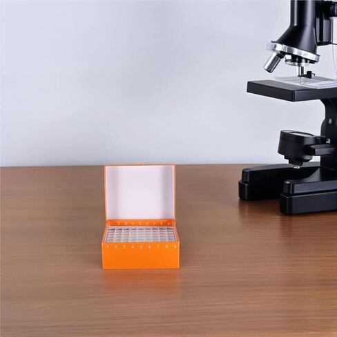 Cardboard Freezer Box 10Pcs Test Tube Freezing Storage Box Boxes Lab Sample Containers Tubes Vial Holder for Centrifuge Freezer Laboratory in Saudi Arabia