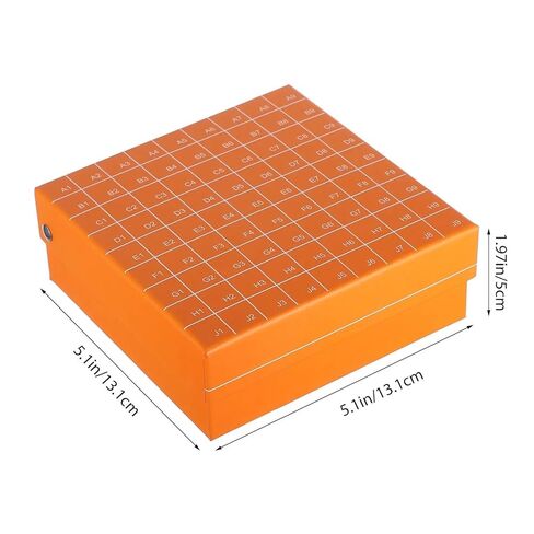 Cardboard Freezer Box 10Pcs Test Tube Freezing Storage Box Boxes Lab Sample Containers Tubes Vial Holder for Centrifuge Freezer Laboratory in Saudi Arabia