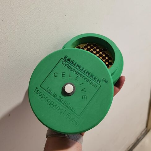 CryoKing 64-Well Cryoboxes، -1 درجة مئوية (-33.8 درجة فهرنهايت) حاوية تجميد الخلايا، صناديق تجميد EVA، صندوق تبريد إجراءات المختبر لقوارير 1.2 مل، قطعة واحدة من حاويات التجميد in Saudi Arabia