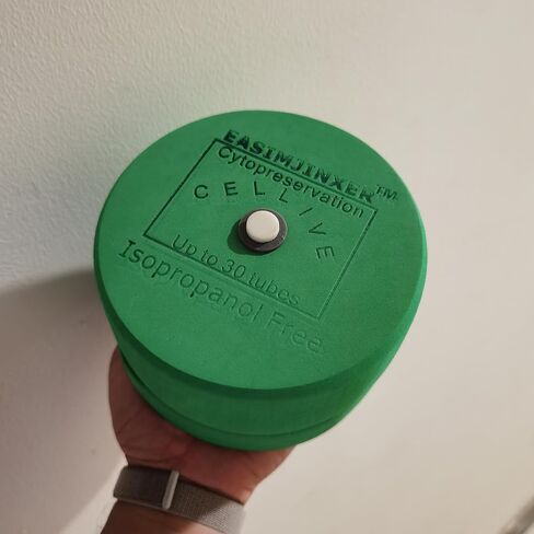 CryoKing 64-Well Cryoboxes، -1 درجة مئوية (-33.8 درجة فهرنهايت) حاوية تجميد الخلايا، صناديق تجميد EVA، صندوق تبريد إجراءات المختبر لقوارير 1.2 مل، قطعة واحدة من حاويات التجميد in Saudi Arabia