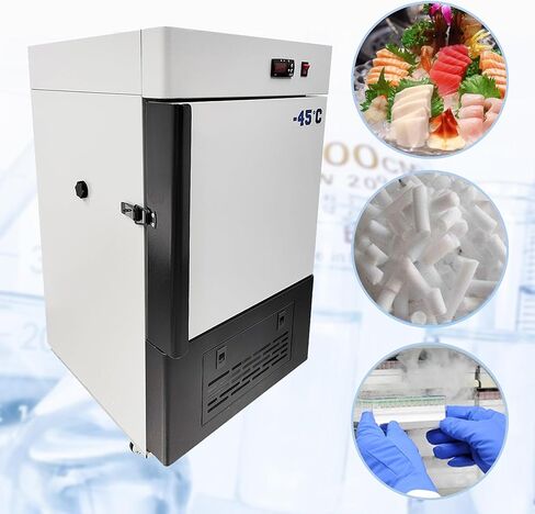 TECHTONGDA -49°F / -45℃ Ultra Low Temperature Freezer 30L Laboratory Refrigerator for Biological Samples, High-End Seafood and Dry Ice Storage in Kuwait
