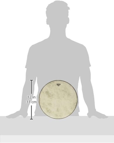 REMO Banjo Head, FIBERSKYN, 11-8/16" Diameter, Low Collar in Saudi Arabia