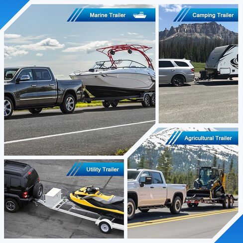 طقم لسان المقطورة القابل للطي، يوفر مساحة تخزين، تصنيف 5000 رطل، لسان مقطورة 3 × 3 بوصة، فولاذ عالي الكربون مقاوم للتآكل والصدأ، قفل مزدوج، سهل التركيب، ضمان لمدة 5 سنوات in Kuwait