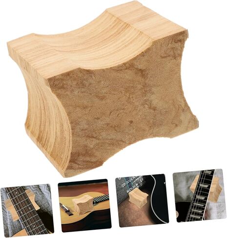 Yardwe Acoustic Guitar Neck Rest Compact Durable Support for Guitar Maintenance Convenient Neck Holder for and Use High End Material for Performance in Saudi Arabia