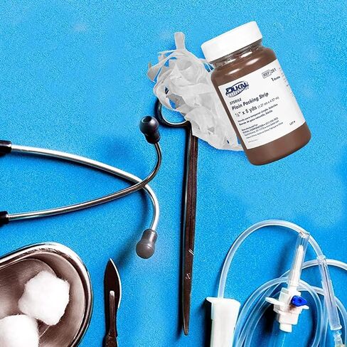 Dukal 260 Plain Wound Packing Strips 1/4 in. x 5 Yards Sterile (Each) in Kuwait