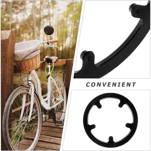 Alasum 40-Tooth Bike Chainring Guard خفيف الوزن سلسلة الدراجة الجبلية حامي سهل التركيب متين دراجة سلسلة ضرس غطاء للطريق و in Kuwait