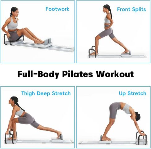 Pilates Reformer, Multifunctional Pilates Equipment for Abs Workout and Leg Exercise, Ski Machine, Pilates Board for Home Gym Full Body Workout in Saudi Arabia