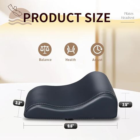 وسادة دعم الرأس والرقبة بيلاتيس ريفورمر، وسادة وسادة بيلاتيس، ملحقات بيلاتيس ريفورمر، تمرين بيلاتيس للتمارين الرياضية المنزلية in Kuwait