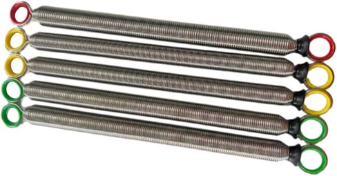 5Pcs Pilates Bed Spring, Pilates Bed Parts Repair Hardware, Fitness Accessories, Sturdy Stainless Steel Replacement Spring in Saudi Arabia