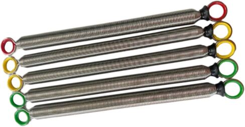 5Pcs Pilates Bed Spring, Pilates Bed Parts Repair Hardware, Fitness Accessories, Sturdy Stainless Steel Replacement Spring in Saudi Arabia