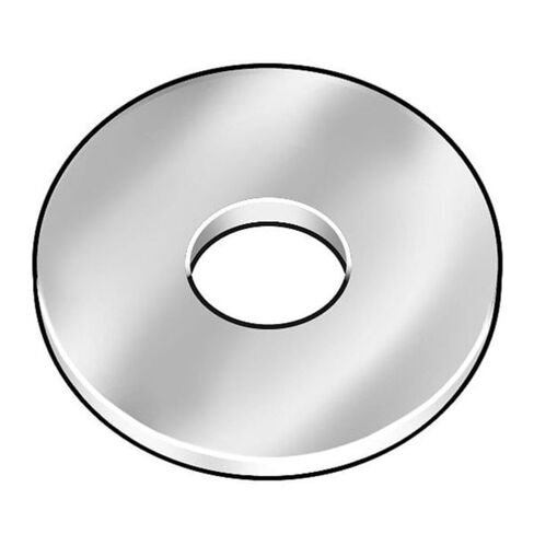 Rivet Washer, Zinc, Round, 1/8x3/8 In, Pk500 in Saudi Arabia