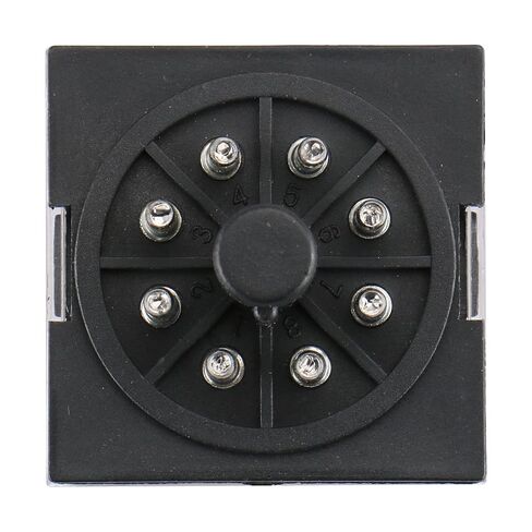 Baomain Power Relay MK2P-I 12VDC Coil DPDT 8 Pin with Plug-in Terminal Socket,for Automation and Control Systems in Kuwait