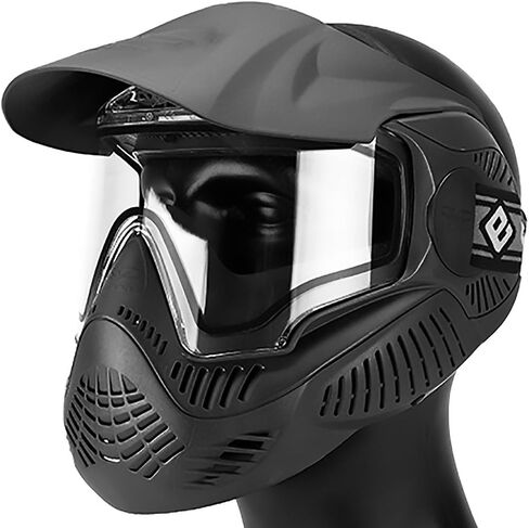 Evike Airsoft Annex MI-7 ANSI Rated Full Face Face Pro with Thermal Lens by Valken (Color: Black) - (PID: 48439) in Kuwait