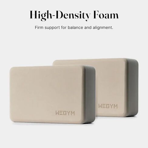 كتل اليوغا مع قبضة مضادة للانزلاق ، ومريحة ، وجوانب قوية للتدريبات الآمنة في المنزل ، واليوغا ، وتدريب بيلات in Kuwait