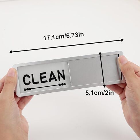 Clean Dirty Dishwasher Magnet Sign - Strong Magnetic Kitchen Decor Indicator, Easy to Read & Slide, Universal Fit for Any Dishwasher in Saudi Arabia