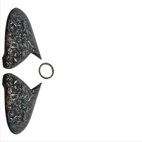 Rearview Mirror Cover Side Mirror Caps Compatible with 7 MK7 MK7.5 R GTE GTD 2014 2019 in Saudi Arabia
