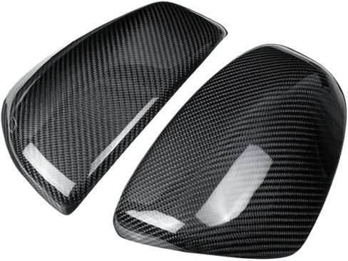 Rearview Mirror Cover Carbon Fiber Side Mirror Caps 1 Pair Compatible with 370Z Z34 2009 2010 2011 2012 2013 2014 2015 2016 2017 2018 2019 in Saudi Arabia