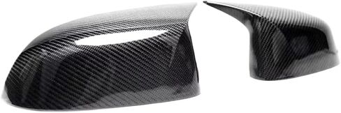 Mirror Cover Carbon Fiber Rearview Mirror Cover Compatible with X1 X2 X3 X4 X5 X6 X7 G01 G02 G03 G04 G05 in Saudi Arabia