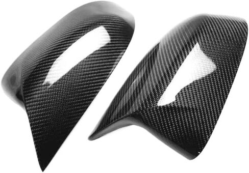Mirror Cover Carbon Fiber Rearview Mirror Cover Compatible with X1 X2 X3 X4 X5 X6 X7 G01 G02 G03 G04 G05 in Saudi Arabia