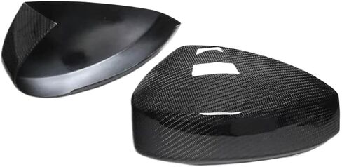 Carbon Fiber Rearview Mirror Cover Gloss Black Compatible with 350Z 2003-2006 in Saudi Arabia