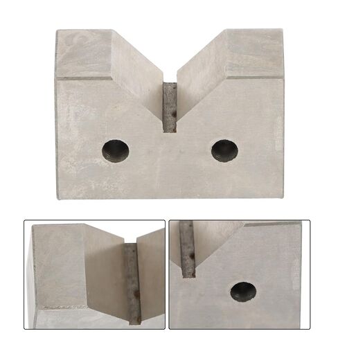 Matched Pair 2" x 1-1/4" x 3/4" Cast Iron V-Block Set - Machinist Grade Tooling for Milling, Inspection, Layout in Saudi Arabia