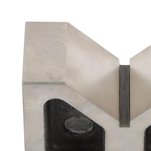 findmall Matched Pair 3" Cast Iron V Blocks with 90° V-Groove - 3" x 1-5/16" x 2-3/8" Accuracy Ground for Machining, Inspection in Kuwait
