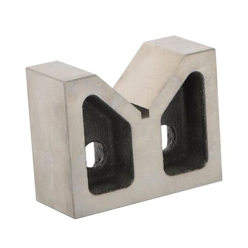 findmall Matched Pair 3" Cast Iron V Blocks with 90° V-Groove - 3" x 1-5/16" x 2-3/8" Accuracy Ground for Machining, Inspection in Kuwait