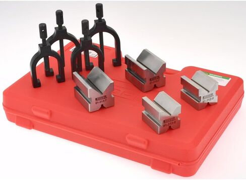 SPI 91-305-3 مجموعة V-Block: زوجان مع مشابك: زوج 1 بوصة وزوج 1-1/2 بوصة in Saudi Arabia