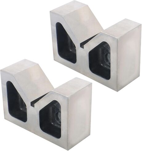 1 Pair of 4" x 1-5/8" x 2-5/8" 90 Degree Cast V-Blocks V-Block Ground in Kuwait