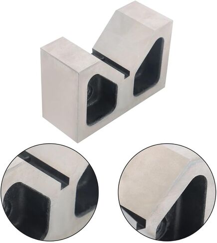 1 Pair of 4" x 1-5/8" x 2-5/8" 90 Degree Cast V-Blocks V-Block Ground in Kuwait
