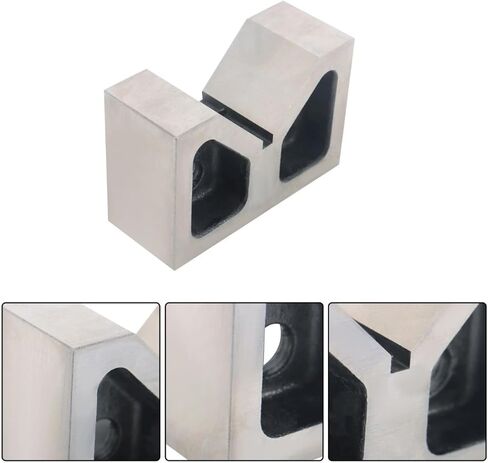 1 Pair of 4" x 1-5/8" x 2-5/8" 90 Degree Cast V-Blocks V-Block Ground in Kuwait