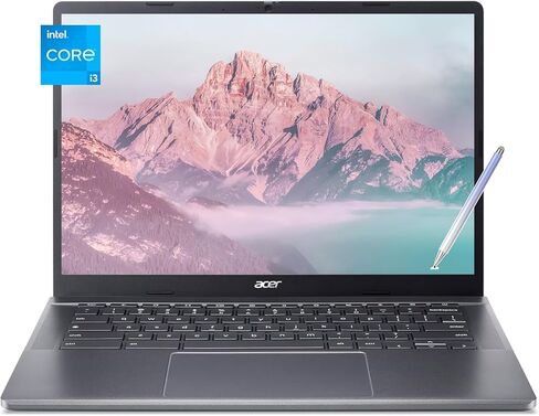 Acer Chromebook 315 Google Laptop| 15.6 HD IPS Display| 4G 128GB eMMC+128GB Portable SSD| Intel Pentium N6000 | Wi-Fi 6 |Numeric Keyboard |USB C |Long Battery Life| Webcam| 2024 in Kuwait
