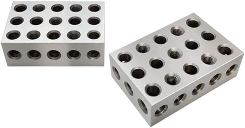2-4-6 Precision Matched Pair 23 Holes Blocks Set Ultra Precision 0.0003" in Kuwait