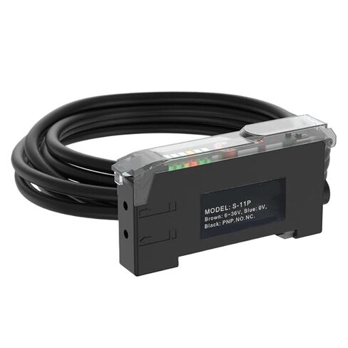 Economic Type Potentiometer Adjustment Fiber Amplifier NPN PNP 12-24VDC E3X-NA11 E3X-NA41 Fiber Sensor(S-11 NPN.NO.NC) in Saudi Arabia