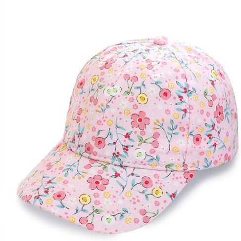 Toddler Baseball Cap,Kids Pink Sun Baseball Hat Cute Summer Snapback Hat for Kid and Girl Print Heart Pattern in Kuwait