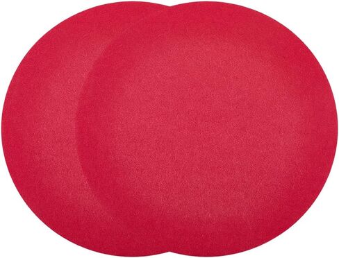 CRASPIRE 2Pcs Felt Turntable Mats Vinyl Record Pad Platter Mat 11.6 Inch Gray Anti Slip Anti Static Flat Round Disc Protective Wool Player Slipmat Mats for Damped Resonance Cleaner Audio Output Home in Kuwait