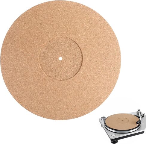 Cork Turntable Mat Record Player Mats Cork Record Mat in 12 Inch x 3 mm Cork-Slipmat for Turntable Reduce Noise in Kuwait