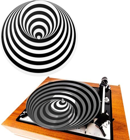 Acrylic Turntable Mat Platter Slipmat for 12" Vinyl Vintage Record Player Acrylic Slipmat for Vinyl LP Record Players Antistatic Cover Improves Sound Turntable Accessories(White) in Kuwait