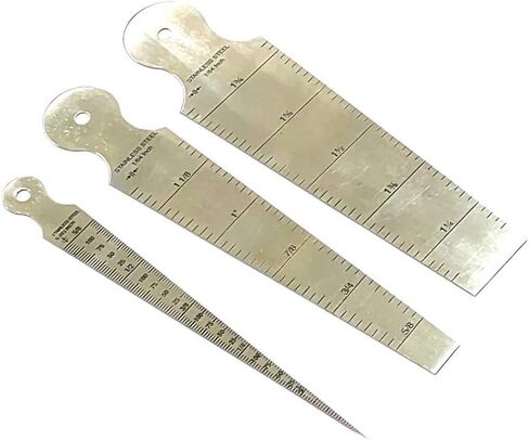 Assorts Set of 3 Bore Gauge Imperial & Metric Standards Range 1/16" to 1-3/4" (2 to 45 mm) in Saudi Arabia