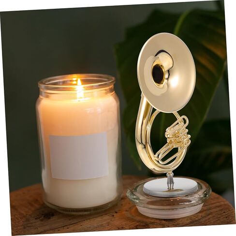 Mini Sousaphone Model 13cm Stand and Case Instrument Decor for Music Lovers Realistic Simulation Desktop Ornament in Saudi Arabia