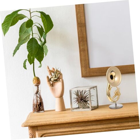 Mini Sousaphone Model 13cm Stand and Case Instrument Decor for Music Lovers Realistic Simulation Desktop Ornament in Saudi Arabia