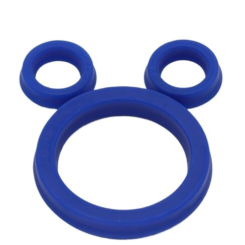 UN 100 105 106 110 * 110 112 115 120 125 126 130 135 140 * 6 8 9 10 12 14 15 16 PU Shaft Piston Rod U/Y Gasket Hydraulic Oil Seal Blue Polyurethane(2Pieces UN105x125x10) in Kuwait