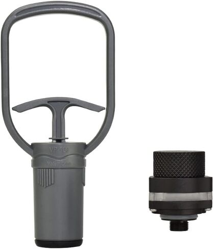 مقبض مضخة التفريغ VPS-100، نظام فحص التسرب قبل الغوص متوافق مع غلاف الكاميرا تحت الماء لضفادع البحر، تصميم رمادي مريح مع منبه للفراغ (YHVPS-100) in Kuwait