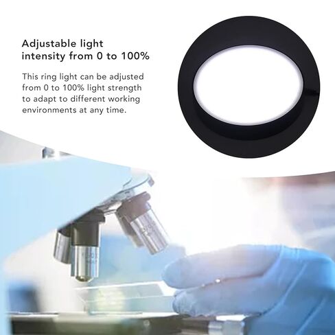 Microscope Light, Microscope LED Lamp, LED Rings Light Source for Laboratories, Libraries, Study Rooms, Schools, AC 0-250V in Saudi Arabia