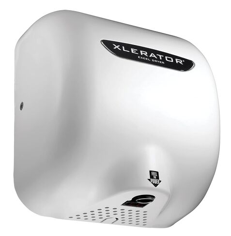 XLERATOR XL-W 1.1N High Speed Commercial Hand Dryer, Excel Dryer, White Cast Cover, Automatic Sensor, Surface Mount, Noise Reduction Nozzle, LEED Credits 6.2 Amps 208/277V (2 Pack) in Kuwait