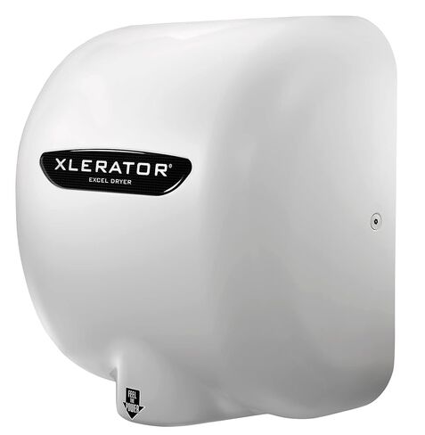 XLERATOR XL-W 1.1N High Speed Commercial Hand Dryer, Excel Dryer, White Cast Cover, Automatic Sensor, Surface Mount, Noise Reduction Nozzle, LEED Credits 6.2 Amps 208/277V (2 Pack) in Kuwait